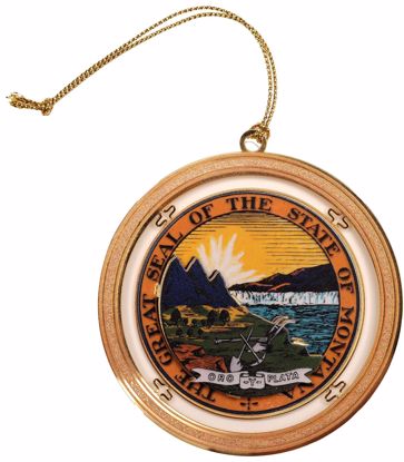 Picture of 2018 Montana State Capitol Ornament - The Great Seal