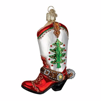 Picture of Ornament - Christmas Cowboy Boot