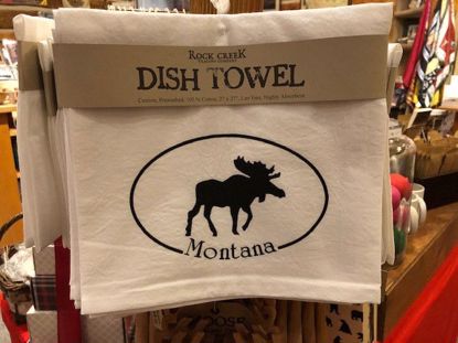 Picture of Tea Towel - Moose