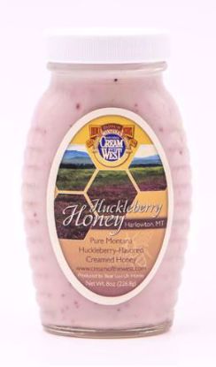 Picture of Cream of the West Huckleberry Creamed Honey - 8 oz.