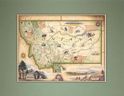 Picture of Mini Map: Xplorer Montana Map
