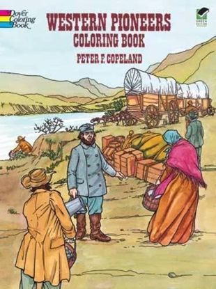 Picture of Western Pioneers Coloring Book