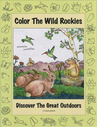 Picture of Color the Wild Rockies: Discover the Great Outdoors Coloring Book
