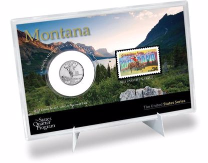 Picture of Quarter & Stamp Set - Montana