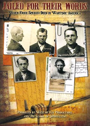 Picture of Jailed For Their Words: When Free Speech Died in Wartime America (DVD)