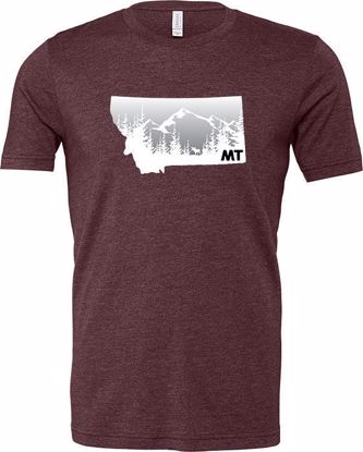Picture of T-Shirt - Moose, Mountains, Montana - XL