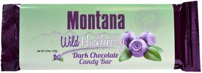 Picture of Huckleberry Dark Chocolate Candy Bar - 4.75 oz.