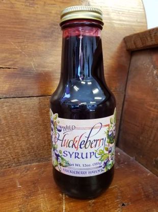 Picture of Huckleberry Syrup - 12 oz.