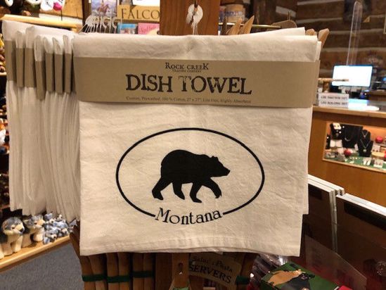 Picture of Tea Towel - Bear