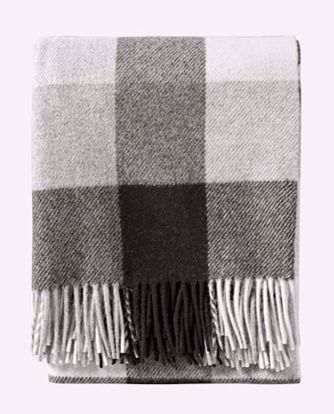 Picture of Pendleton Wool Throw - Black/Ivory