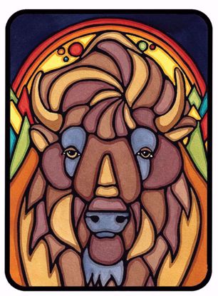Picture of Sticker -  Buffalo